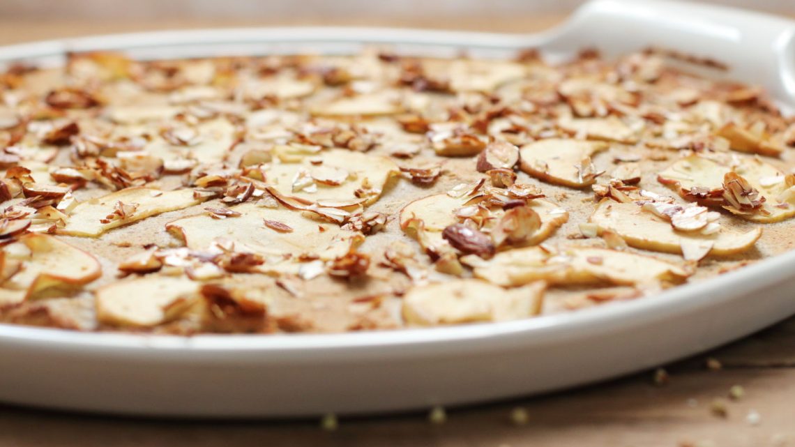 Gesunde Apple Pie Pizza Clean Eating Apfelkuchen Mal Anders Foodrevers