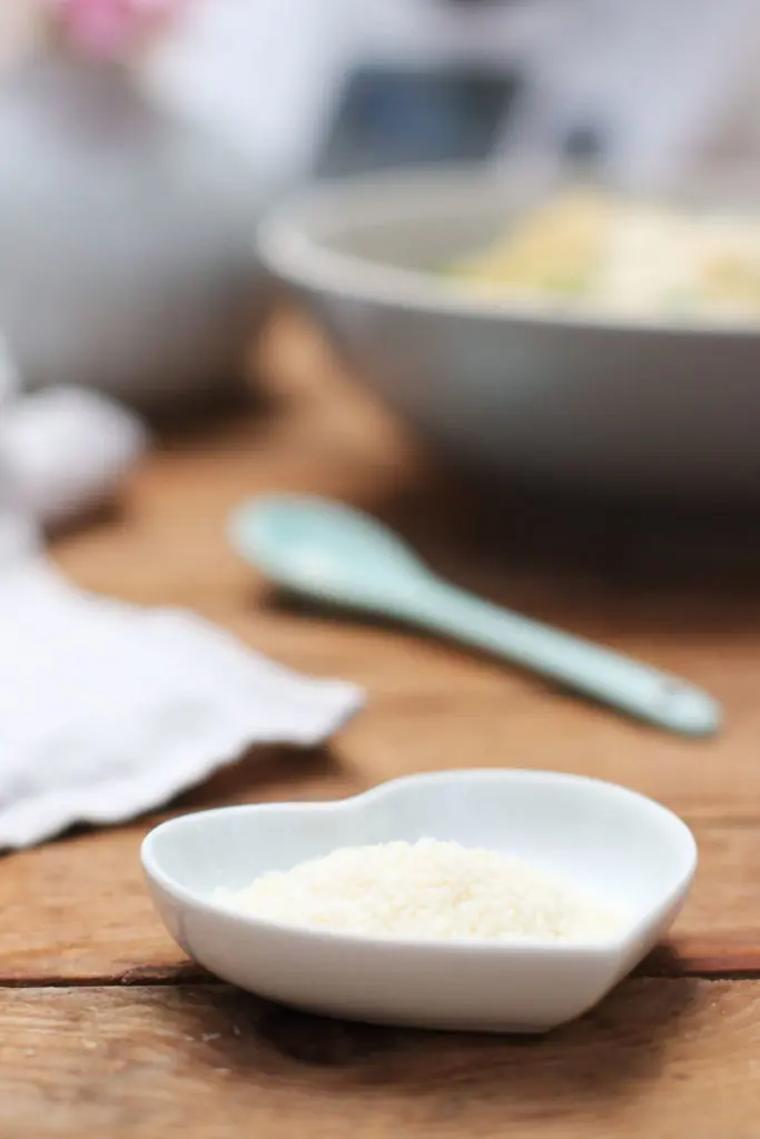 Parmesan gemahlen im Thermomix für Risotto mit TM6