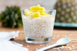 Süßer Mochi Reis zuckerfrei gesund Vollkorn Reis Thermomix Clean Eating
