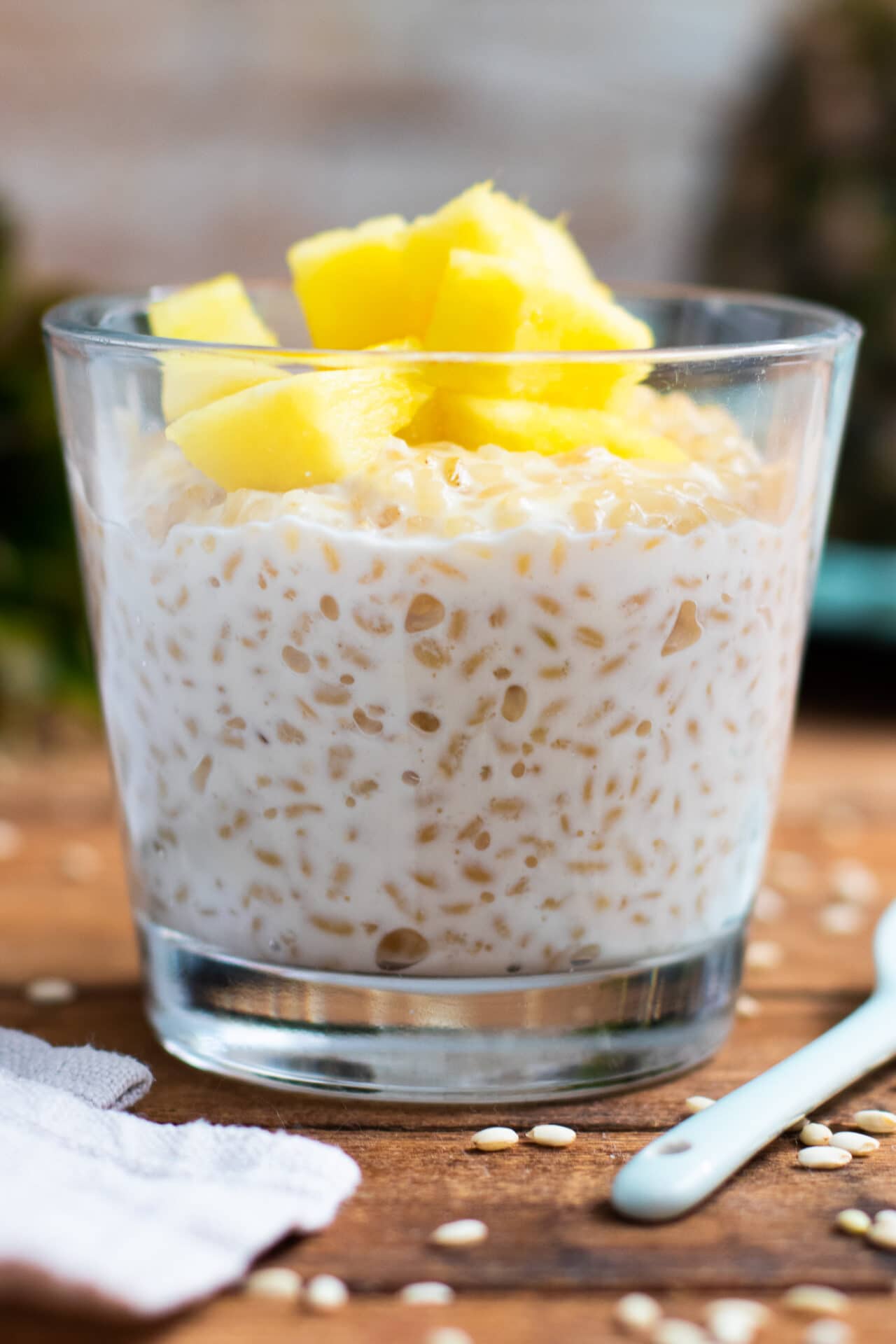 Süßer Mochi Reis - zuckerfrei und gesund - Foodrevers
