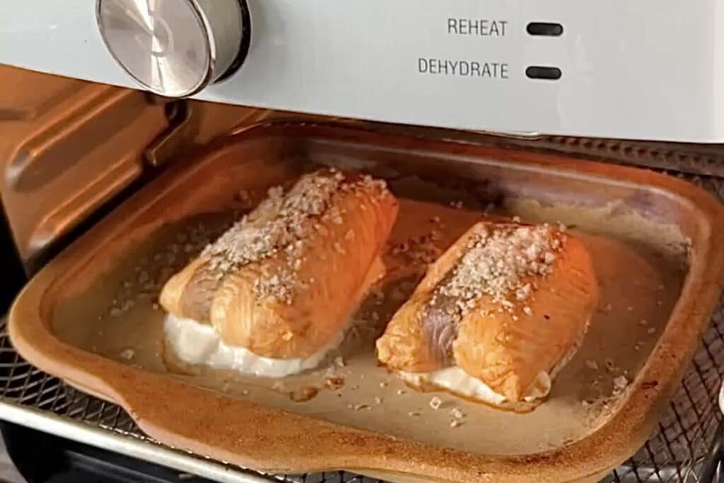 Lachs aus dem Air Fryer